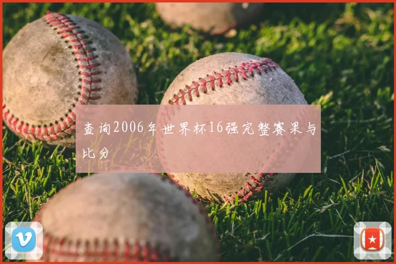 查询2006年世界杯16强完整赛果与比分
