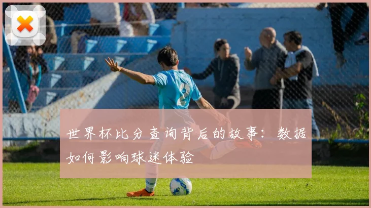 世界杯比分查询背后的故事:数据如何影响球迷体验