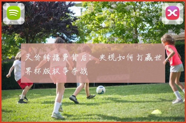 天价转播费背后:央视如何打赢世界杯版权争夺战
