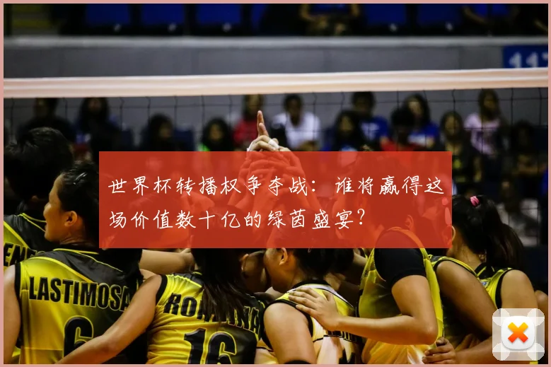 世界杯转播权争夺战：谁将赢得这场价值数十亿的绿茵盛宴？
